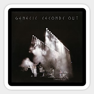 Genesis Seconds Out Sticker